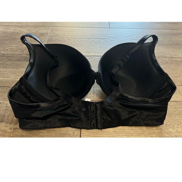 Cacique Black Smooth‎ Boost Plunge Size 46C - Picture 3 of 5